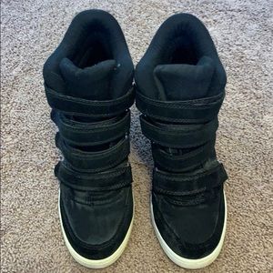 Aldo wedge sneakers with Velcro!